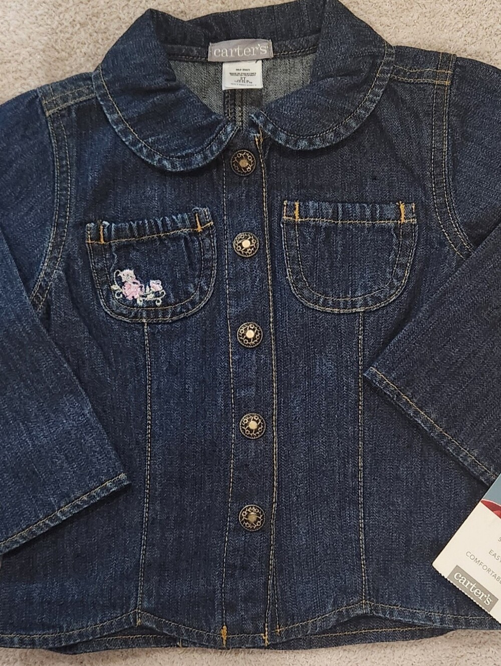Carter's Toddler Girl's Denim Jacket